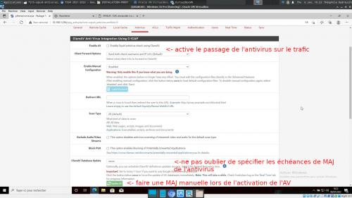 Installation Proxy Squid dans pfsense