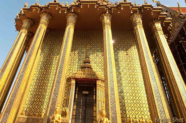 Grand Palais de Bangkok - Les mosaïques détails