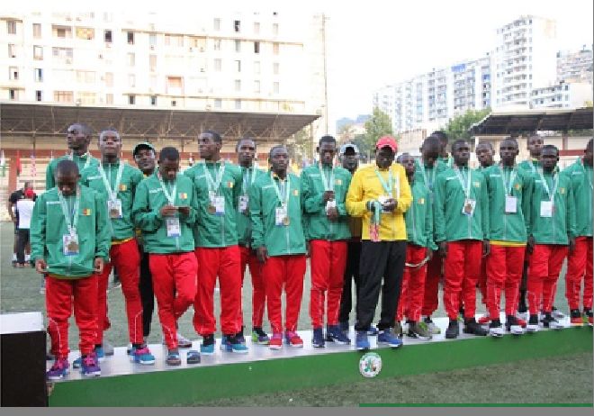 Vendredi 27.7.20018 J.A le Cameroun médaille de Bronze