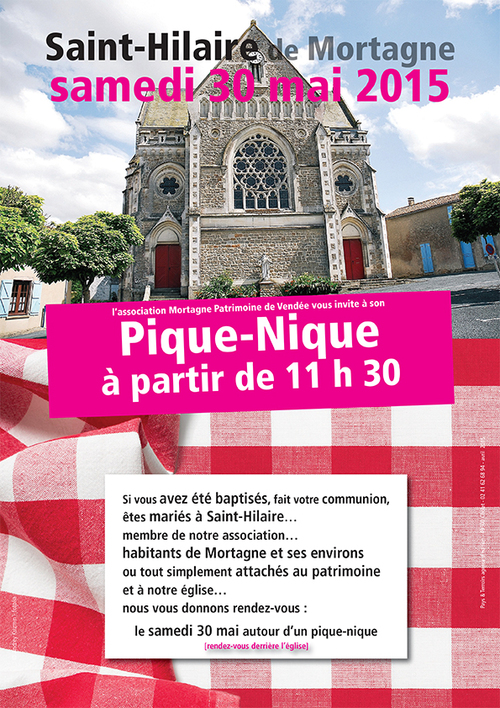 Mobilisation pour l'église de Saint-Hilaire-de-Mortagne....