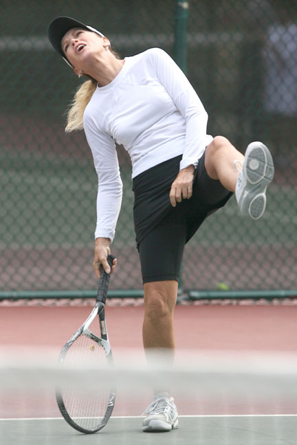 Passionnée de tennis