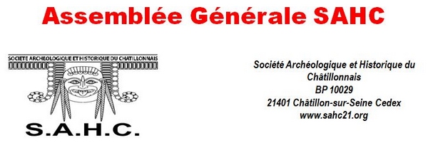 L'Assemblée Générale 2023 de la Société Archéologique et Historique du Châtillonnais (S.A.H.C.)