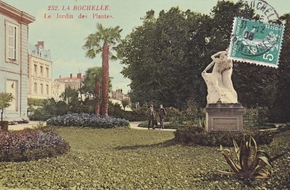 LA ROCHELLE - LE JARDIN DES PLANTES - LL 252 - 1908