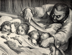 Le petit poucet par Gustave Doré