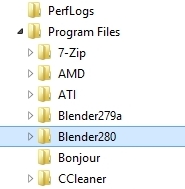 Installation de Blender 2.8 sous Windows