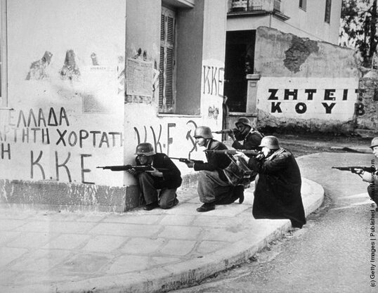 Photos Anciennes:  Guerre civile grecque