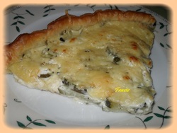 Tarte aux courgettes / boursin