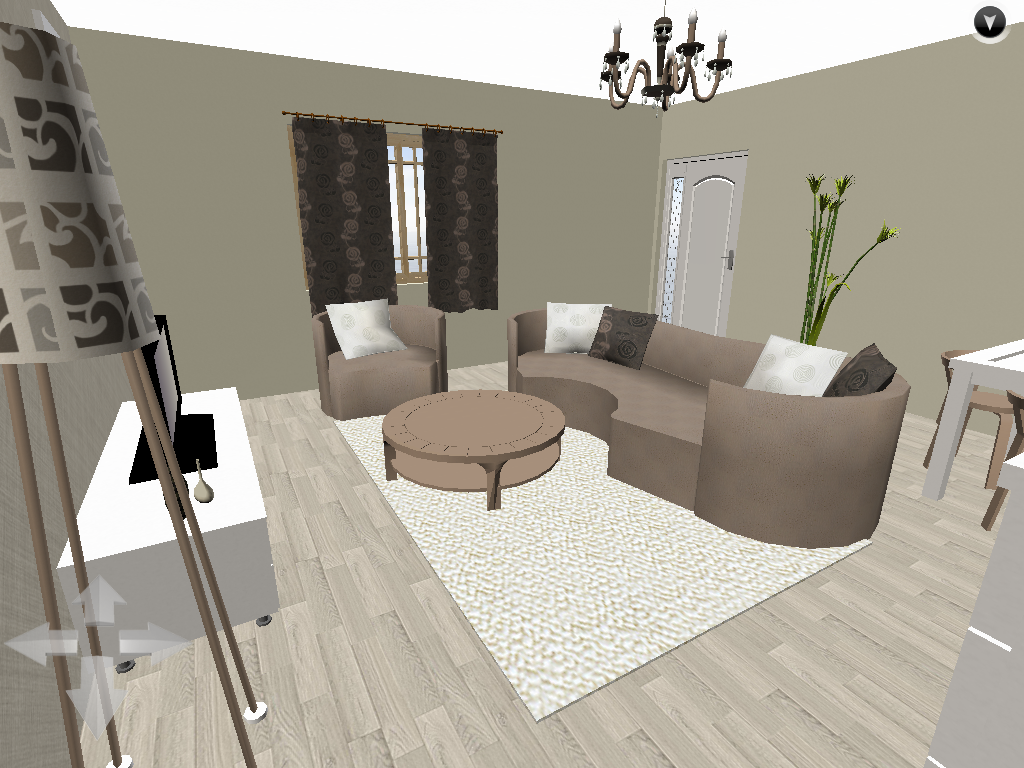 Salon blanc et taupe mydesignworld
