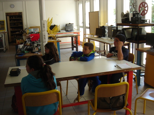 Journée au collège de La Nadière