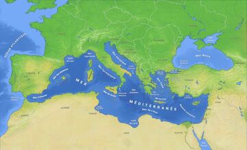 Mer Méditerranée — Wikipédia