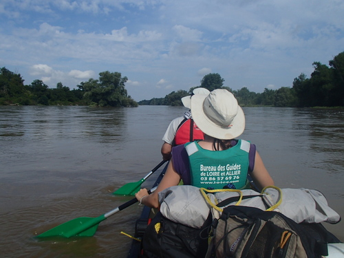 randonnée en canoe