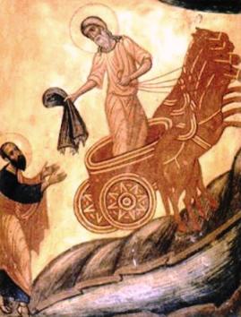Saint Elisée. Fils de Shafath, prophète de l'ancienne Loi, disciple et successeur d'Elie (9ème s. av JC.)