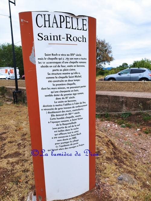 Roquebrune-sur-Argens, la chapelle Saint Roch