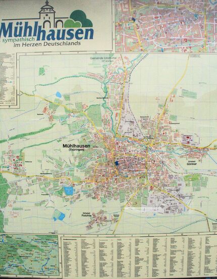 24 mai - Visite Mühlhausen en thuringe