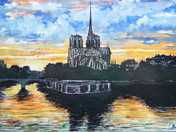 Notre-Dame, endormie en ce Noël ...