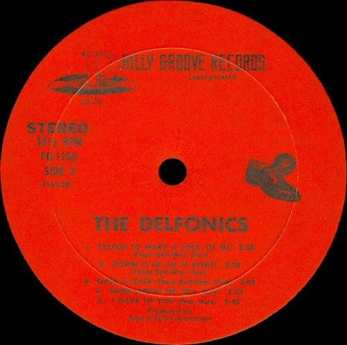 The Delfonics : Album " The Delfonics " Philly Groove Records  PG 1153 [ US ]
