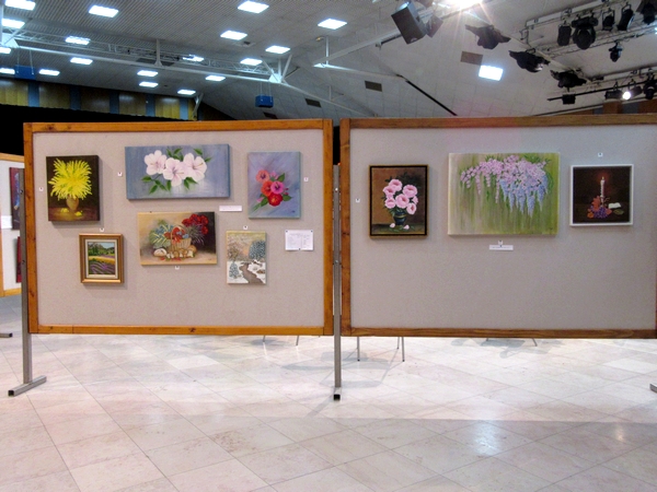 Le Salon des Amis des Arts de Montbard a présenté de bien belles œuvres, variées et superbement présentées