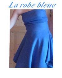 La robe bleue