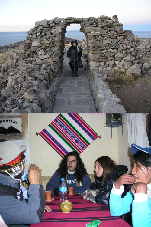 Voyage au Pérou août 2009, de Puno au Lac Titicaca,  île Amantani