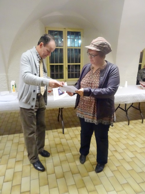 Remise des prix aux maisons illuminées et aux commerces décorés pour les fêtes...