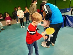 Les CP CE1 à la découverte du Tennis de Table