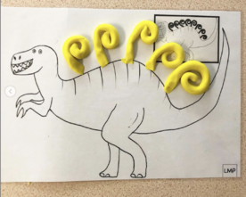 Pâte à modeler Dinosaures