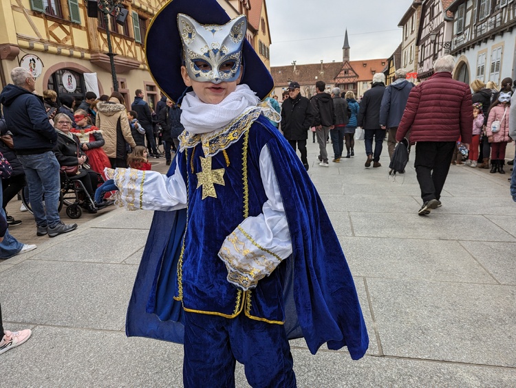 Le carnaval de Venise à Rosheim dimanche dernier