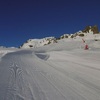 Retour près des pistes fraîchement damées