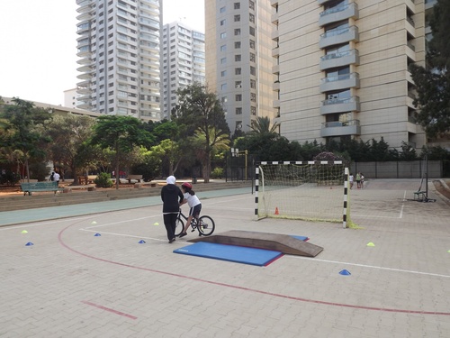 Vélo à l'école