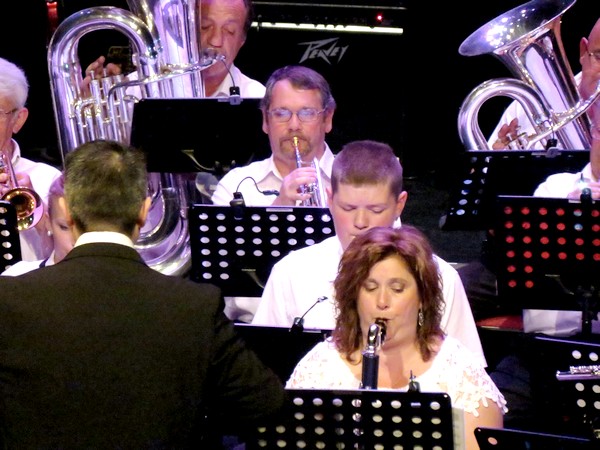 Le concert de la Lyre Châtillonnaise, "La Lyre grand écrana remporté un grand succès !