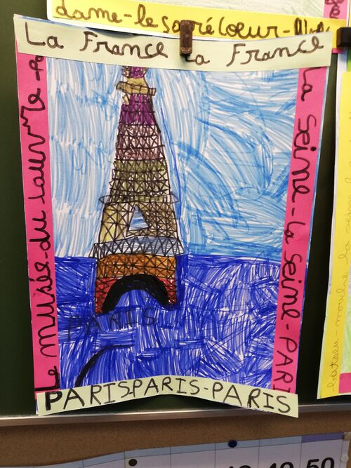 Arts et tour du monde: la Tour Eiffel (3)