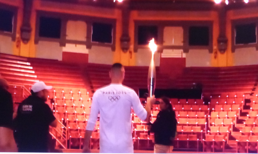 La Flamme Olympique à Amiens