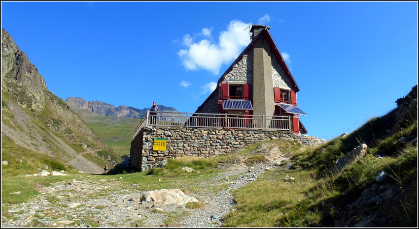 Souvenirs : Septembre 2014 : Hautes Pyrénées : refuge et lac d'Ilhéou