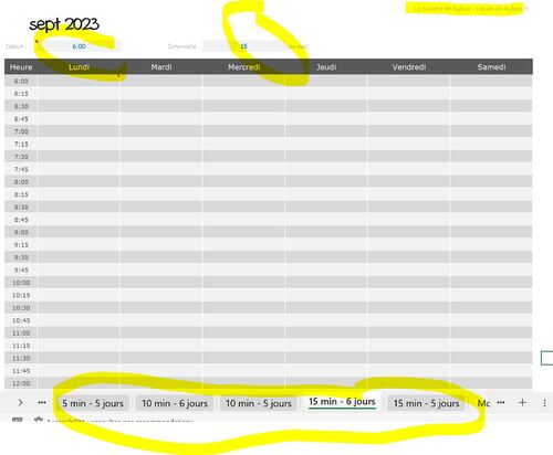 Gestion du temps : soignez votre planning de base