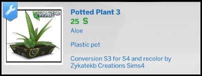 Potted Plants Set