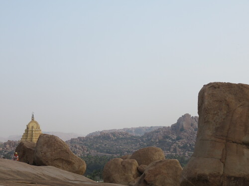 Hampi : la colline d'Hemakuta