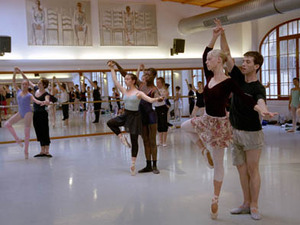 dance ballet class pas de deux prague master classes