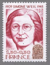 Simone Weil - Timbre (France, 1979)