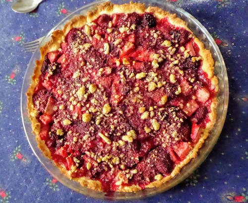 Tarte aux fruits rouges