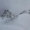 Du dôme (2217 m), le pic du Midi d'Ossau et le pic Peyreget