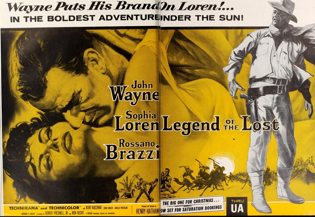 LEGEND OF THE LOST BOX OFFICE USA 1957