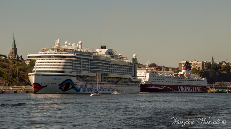 Suède : Trafic maritime entre Stockholm et Vaxholm
