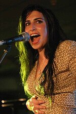 Amy Winehouse lors d’un de tes concerts