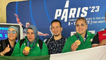 SAIFI Nassima en Bronze et Djelal Safia en Or au Poids