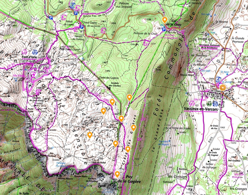 Raquette au Puy de la Gagère - Vercors