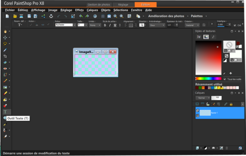 APPRENDRE A FAIRE UN FILIGRANE AVEC COREL PAINT SHOP PRO