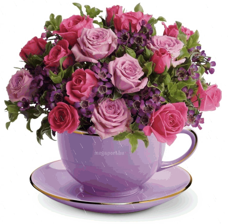 Résultat d’images pour Bouquet Fleurs GIF