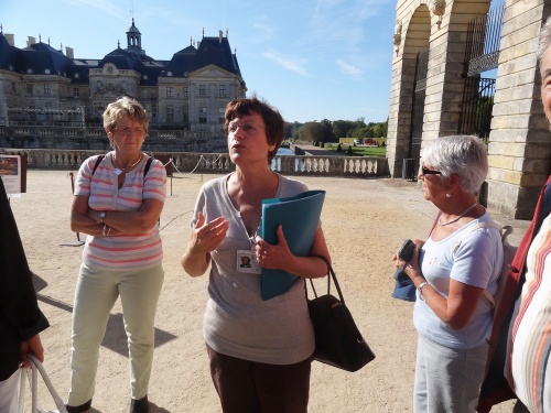 Visite du château de Vaux le Vicomte , avec les Amis du Musée du Pays Châtillonnais...