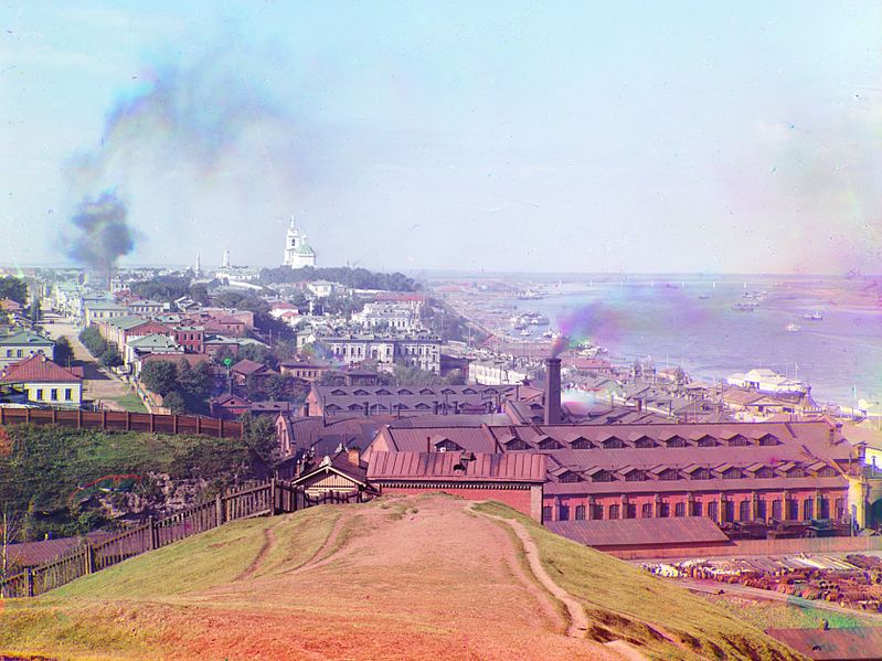 File:Sergei Mikhailovich Prokudin-Gorskii - General view of the city of Perm from Gorodskie Gorki (1910).jpg