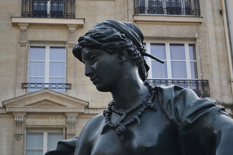 Parvis du Musée d'Orsay : les six continents : L'Amérique du Sud